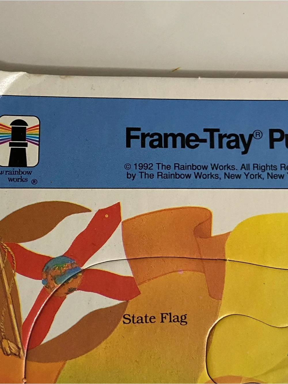 Vintage 90’s Deadstock Florida Map Puzzle